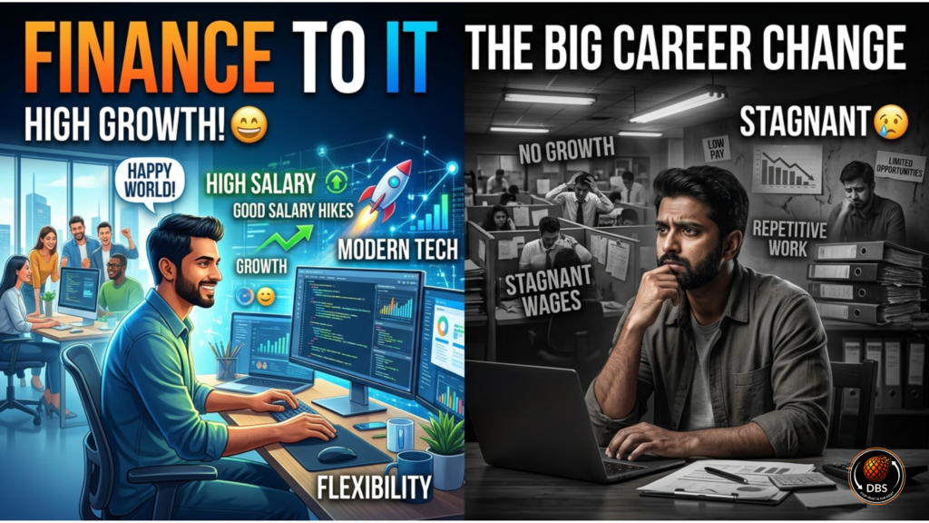 How to Change Career from Finance to IT