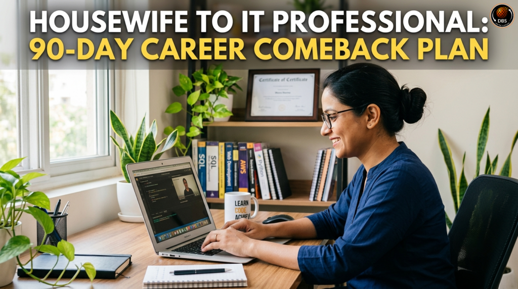 Career Comeback: How Housewives Can Start a Career in IT