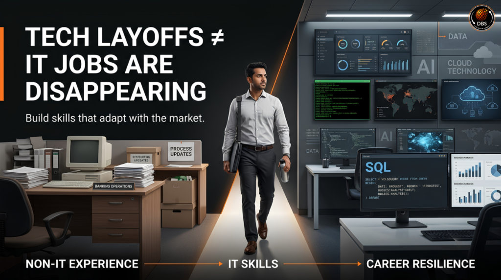 Layoffs in Tech: Why Non-IT to IT Switchers Are Actually Safer Than You Think