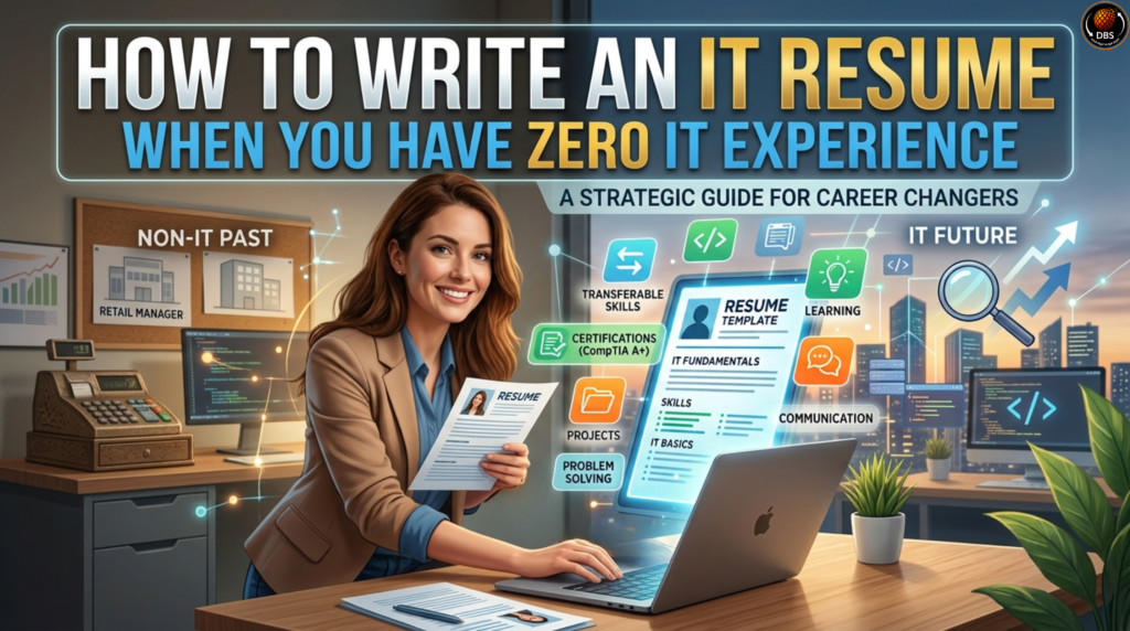 How to Write an IT Resume With Zero IT Experience | Digital Business Solutions IT