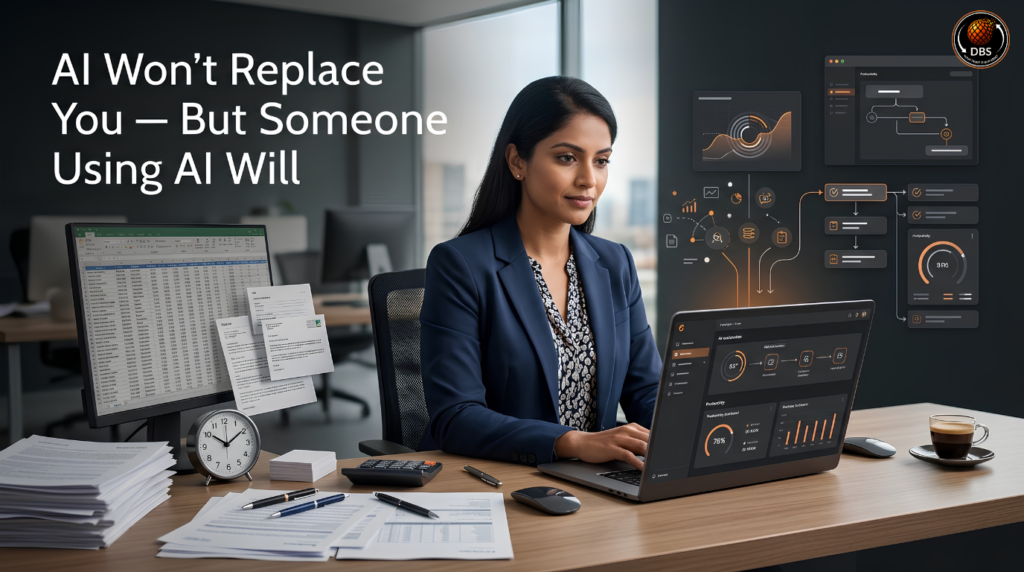 AI Won’t Replace You — But Someone Using AI Will:  A Wake-Up Call for Non-IT Professionals