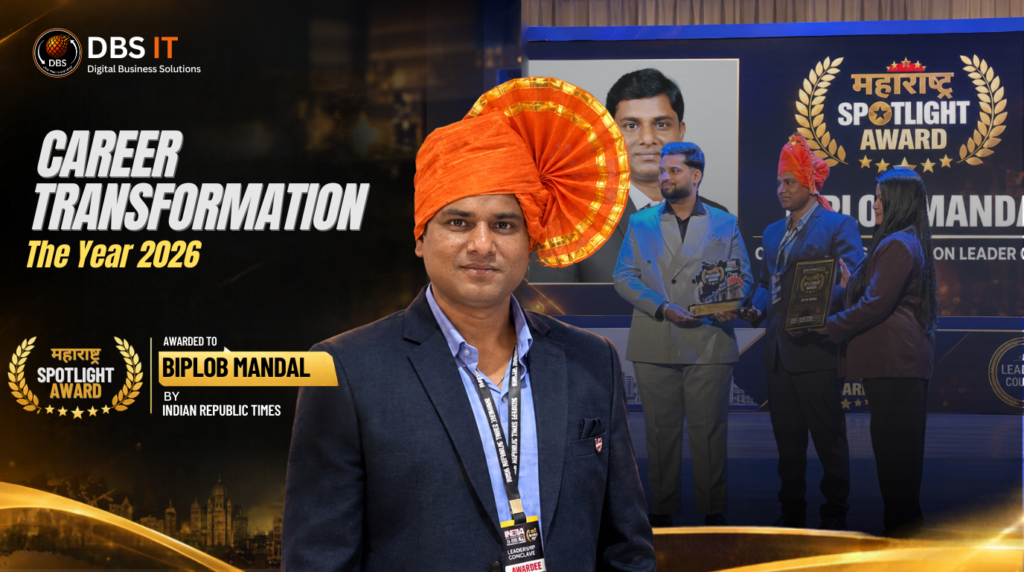 Biplob Mandal Wins Career Transformation Leader of the Year 2026 at Maharashtra Spotlight Awards